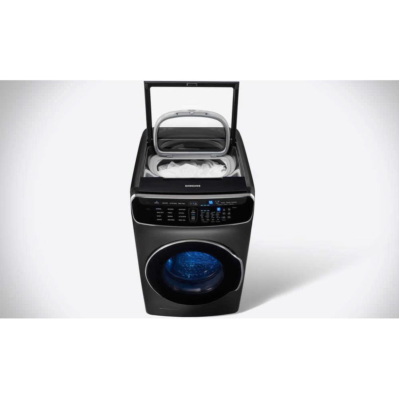 Samsung Laveuse à chargement frontal et vertical de 6.9 pi cu avec FlexWash™ WV60M9900AV/A5 - Germain Larivière