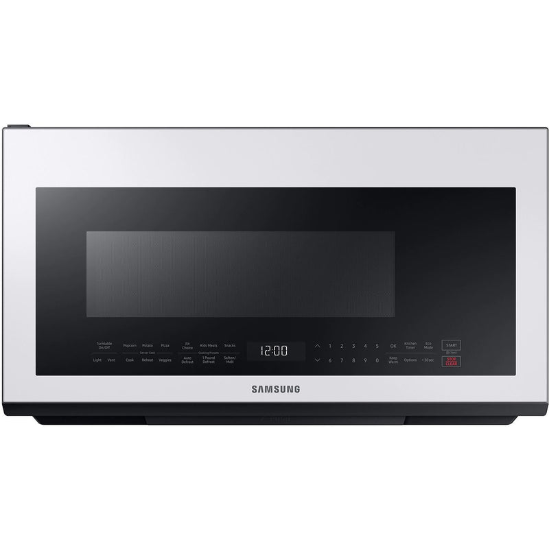 Samsung Micro - ondes à hotte intégrée de 30 po., 2,1 pi.cu. avec cuisson par capteur ME21B706B12/AC - Germain Larivière
