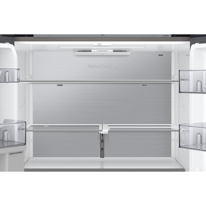 Samsung Réfrigérateur à quatre portes avec porte à deux battants Bespoke de 36 po, 23 pi cu RF23DB9900QDAC - Germain Larivière