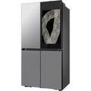 Samsung Réfrigérateur à quatre portes avec porte à deux battants Bespoke de 36 po, 23 pi cu RF23DB9900QDAC - Germain Larivière