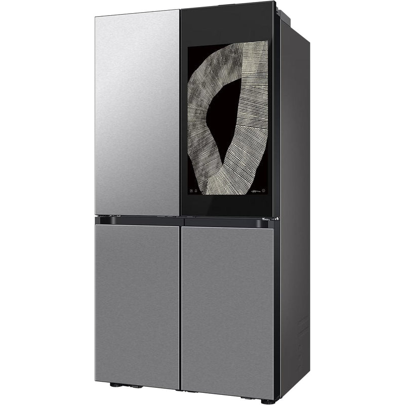 Samsung Réfrigérateur à quatre portes avec porte à deux battants Bespoke de 36 po, 23 pi cu RF23DB9900QDAC - Germain Larivière