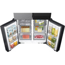 Samsung Réfrigérateur à quatre portes avec porte à deux battants Bespoke de 36 po, 23 pi cu RF23DB9900QDAC - Germain Larivière