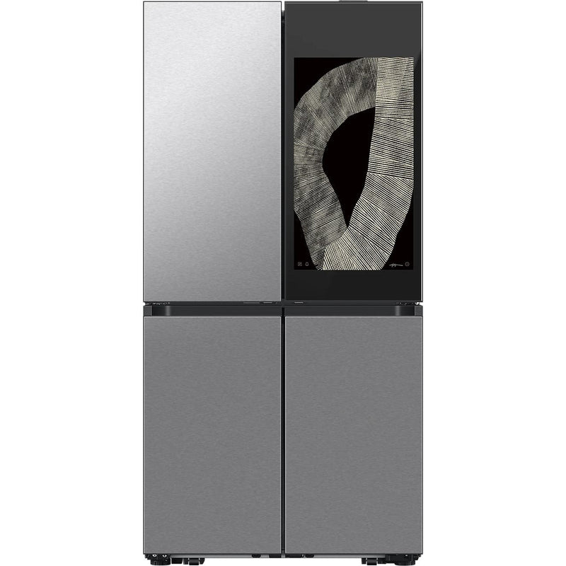 Samsung Réfrigérateur à quatre portes avec porte à deux battants Bespoke de 36 po, 23 pi cu RF23DB9900QDAC - Germain Larivière