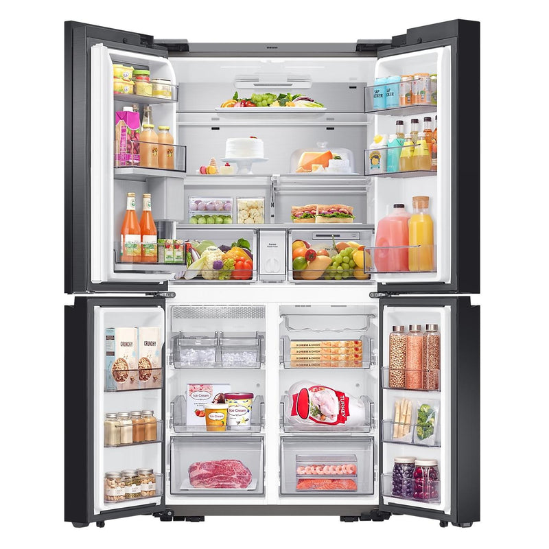 Samsung Réfrigérateur a quatre portes avec porte a deux battants de 36 po, 22.5 pi cu RF23CB99008MAC - Germain Larivière