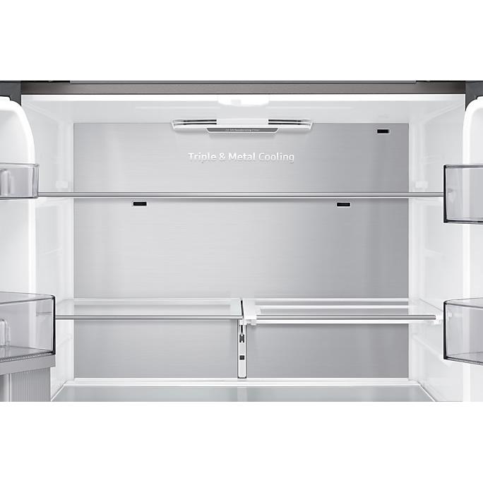 Samsung Réfrigérateur a quatre portes avec porte a deux battants de 36 po, 22.5 pi cu RF23CB99008MAC - Germain Larivière