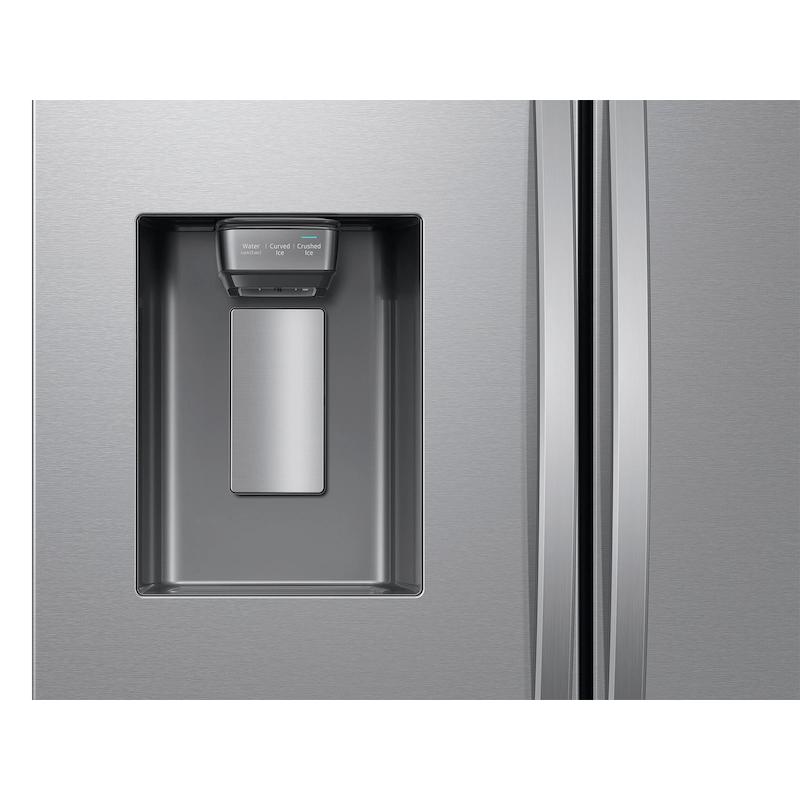 Samsung Réfrigérateur quatre portes avec porte à deux battants à profondeur de comptoir de 36 pouces, 25 pi. cu. avec système distributeur de glace et d'eau RF26CG7400SRAA - Germain Larivière