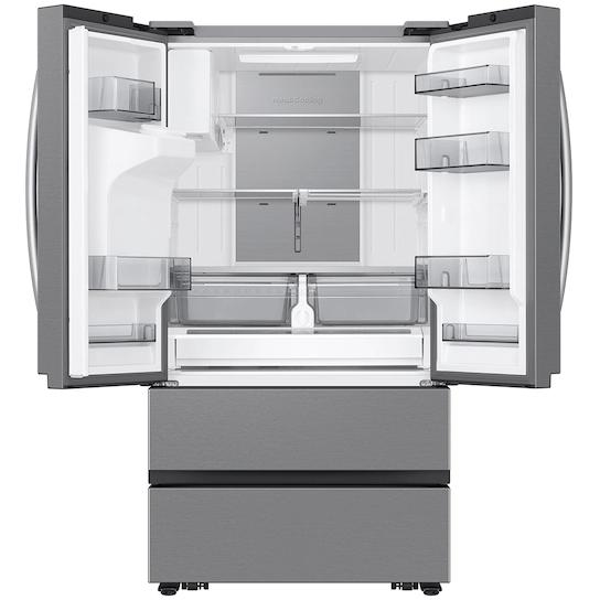 Samsung Réfrigérateur quatre portes avec porte à deux battants à profondeur de comptoir de 36 pouces, 25 pi. cu. avec système distributeur de glace et d'eau RF26CG7400SRAA - Germain Larivière