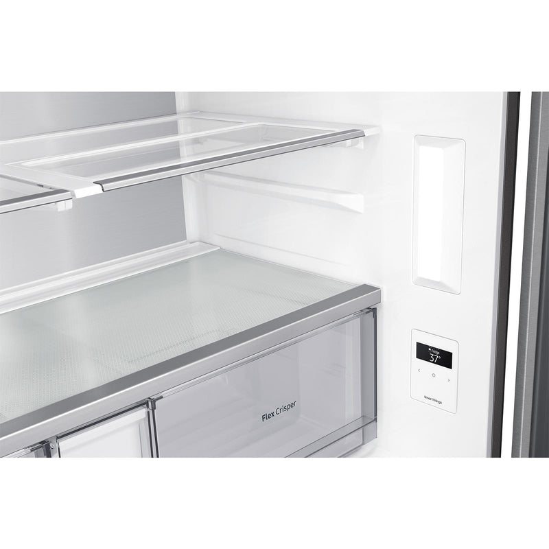 Samsung Réfrigérateur quatre portes avec porte à deux battants amovible de 36 po., 28.6 pi.cu. avec Family Hub™ RF29A9771SR/AC - Germain Larivière