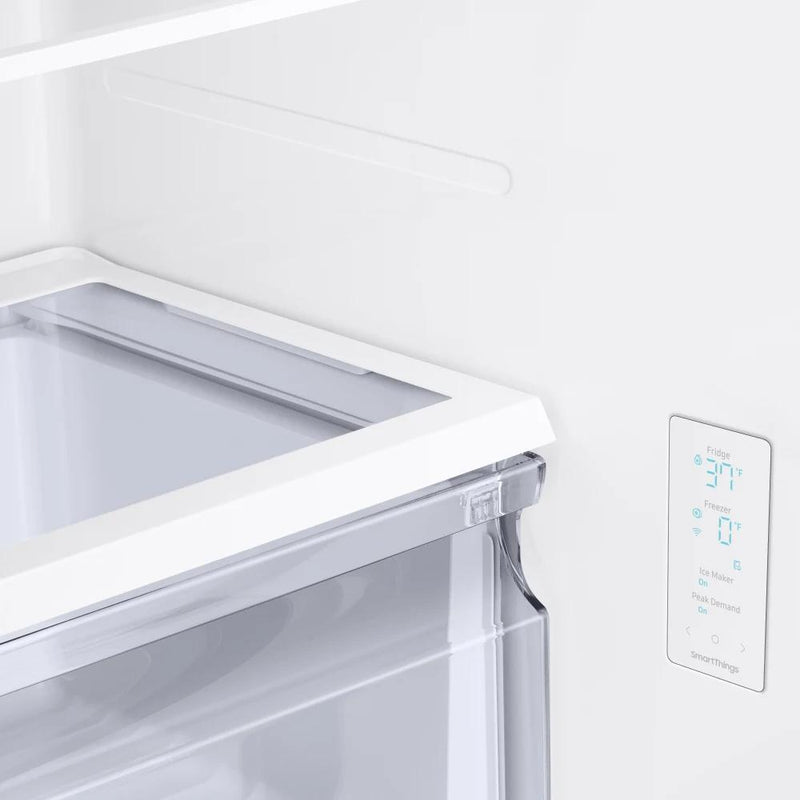 Samsung Réfrigérateur trois portes avec porte à deux battants à profondeur de comptoir de 18 pi.cu. avec Twin Cooling Plus® RF18A5101SG/AA - Germain Larivière