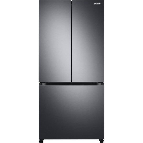 Samsung Réfrigérateur trois portes avec porte à deux battants à profondeur de comptoir de 18 pi.cu. avec Twin Cooling Plus® RF18A5101SG/AA - Germain Larivière