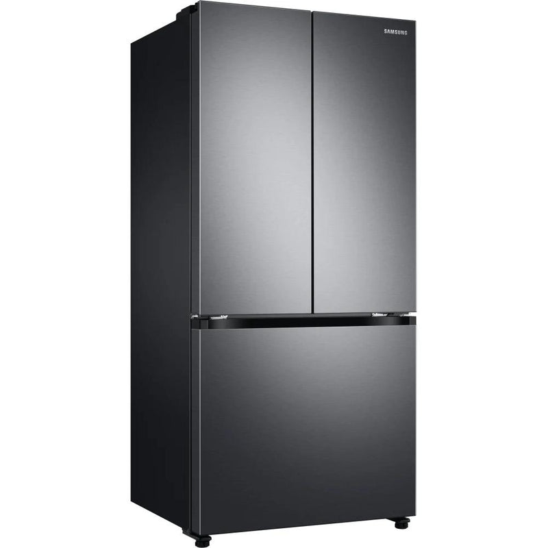 Samsung Réfrigérateur trois portes avec porte à deux battants à profondeur de comptoir de 18 pi.cu. avec Twin Cooling Plus® RF18A5101SG/AA - Germain Larivière