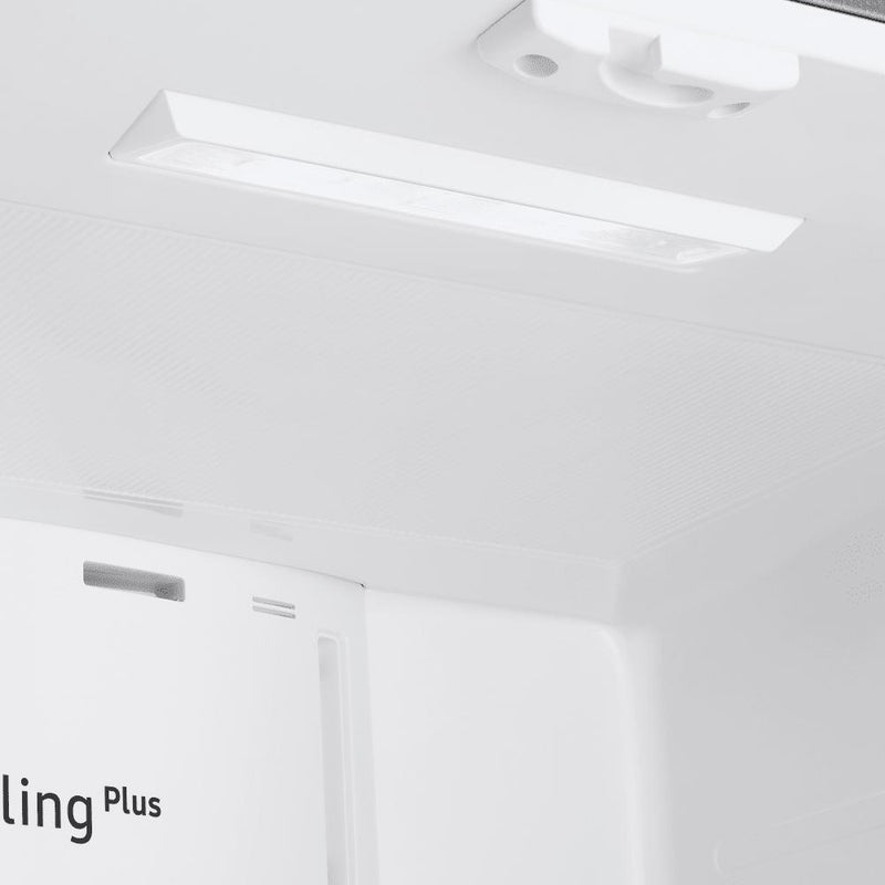 Samsung Réfrigérateur trois portes avec porte à deux battants à profondeur de comptoir de 18 pi.cu. avec Twin Cooling Plus® RF18A5101SG/AA - Germain Larivière