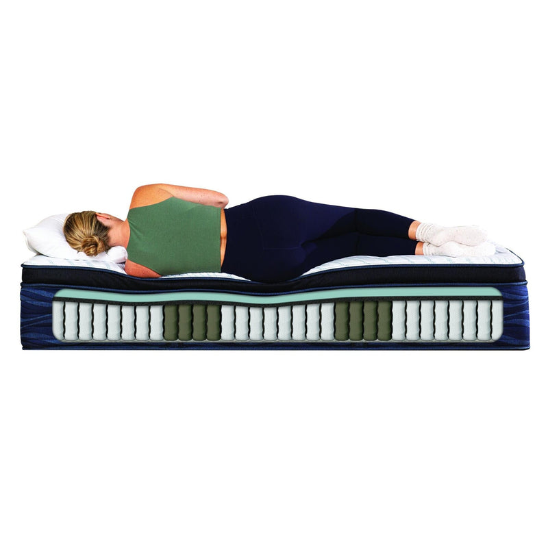 Serta Matelas Marronnier Q20GL moelleux à plateau - coussin pour très grand lit - Germain Larivière