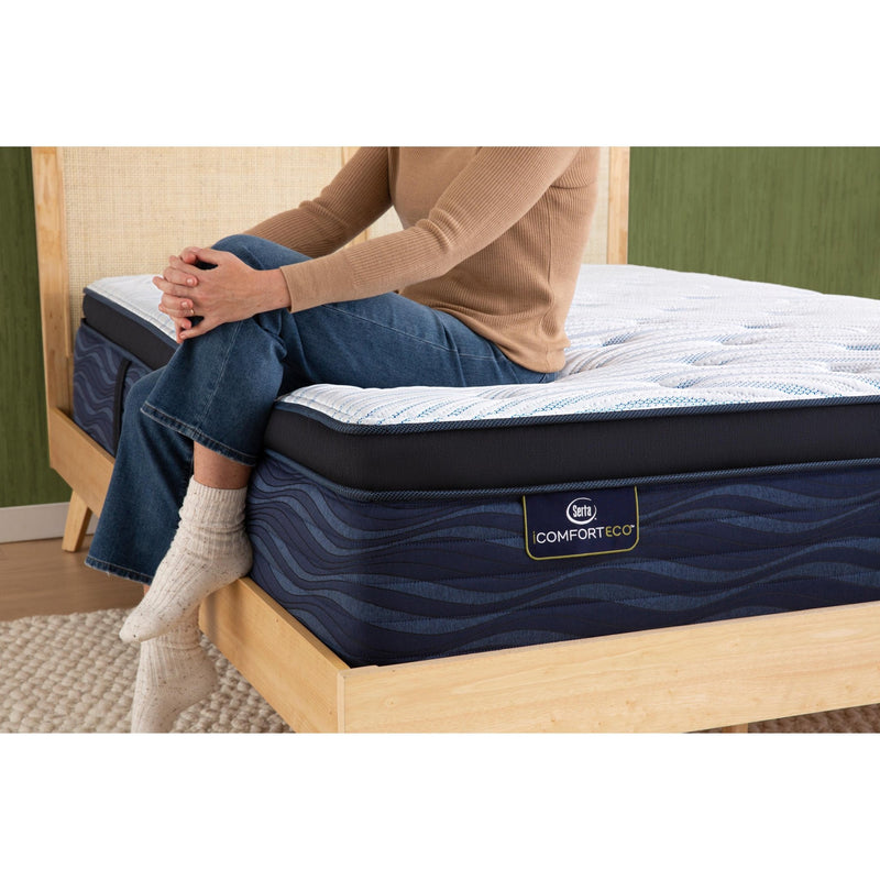 Serta Matelas Marronnier Q20GL moelleux à plateau - coussin pour très grand lit - Germain Larivière