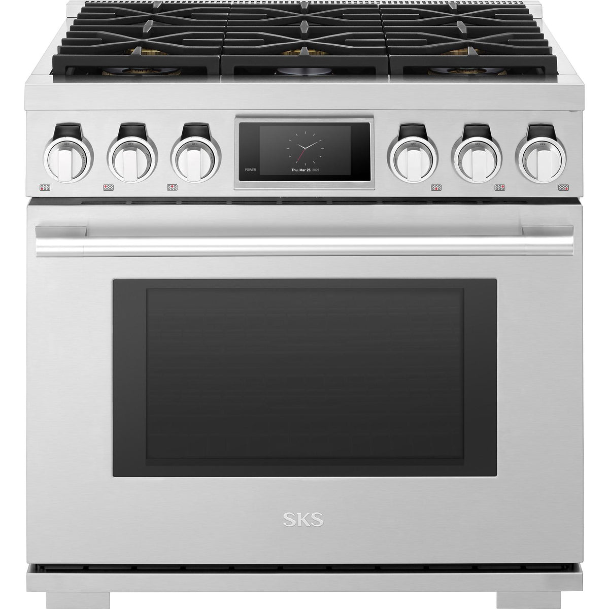 Signature Kitchen Suite 36-inch Dual-Fuel Range SKSDR360S