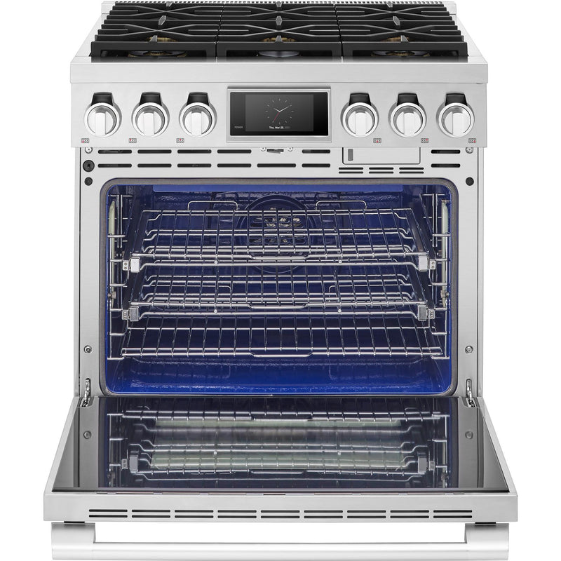 Signature Kitchen Suite 36-inch Dual-Fuel Range SKSDR360S IMAGE 2