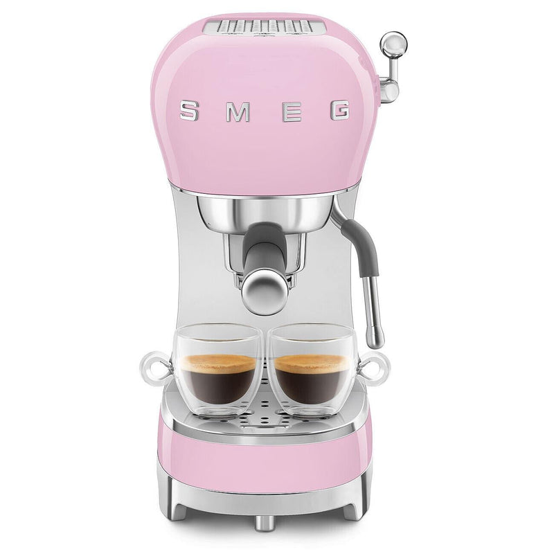 Smeg 50's Style machine espresso manuelle ECF02PKUS - Germain Larivière