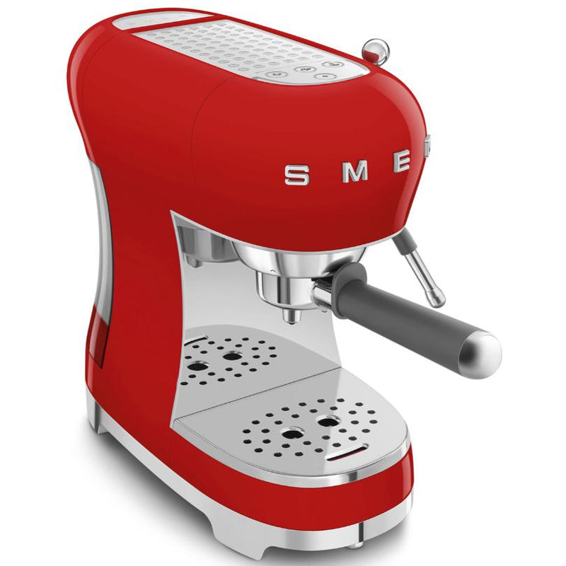 Smeg 50's Style machine espresso manuelle ECF02RDUS - Germain Larivière