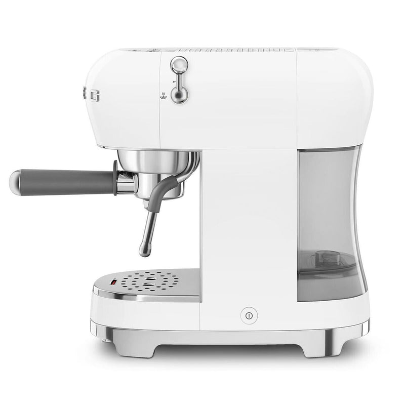 Smeg 50's Style machine espresso manuelle ECF02WHUS - Germain Larivière