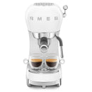Smeg 50's Style machine espresso manuelle ECF02WHUS - Germain Larivière