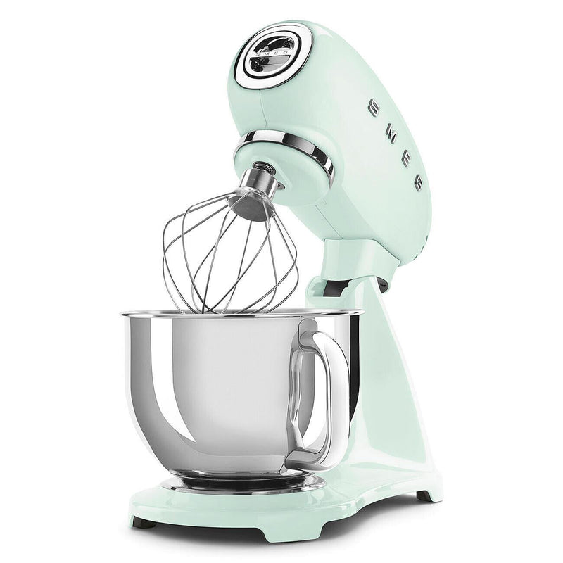 Smeg Batteur sur socle 50's Retro Style Aesthetic de 4,8l avec 600 w SMF03PGUS - Germain Larivière