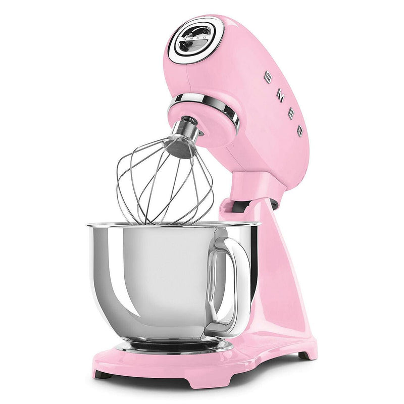 Smeg Batteur sur socle 50's Retro Style Aesthetic de 4,8l avec 600 w SMF03PKUS - Germain Larivière