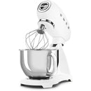 Smeg Batteur sur socle 50's Retro Style Aesthetic de 4,8l avec 600 w SMF03WHUS - Germain Larivière