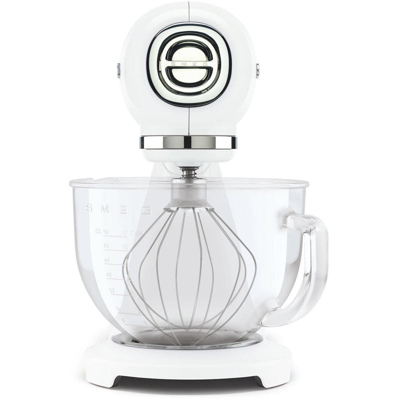 Smeg Batteur sur socle 50's Retro Style Aesthetic de 4,8l avec 600 w SMF13WHUS - Germain Larivière