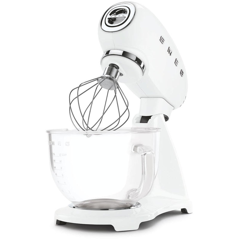 Smeg Batteur sur socle 50's Retro Style Aesthetic de 4,8l avec 600 w SMF13WHUS - Germain Larivière