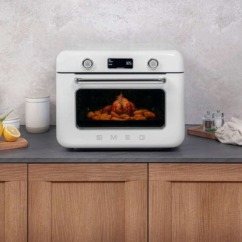 Smeg Four à vapeur combiné de comptoir COF01WHUS - Germain Larivière