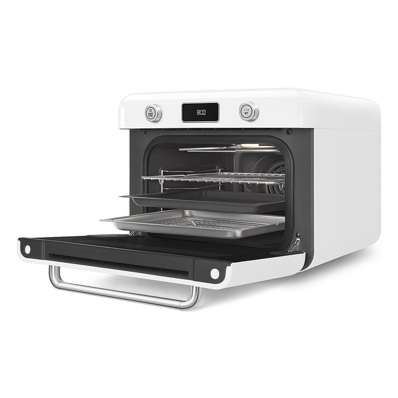 Smeg Four à vapeur combiné de comptoir COF01WHUS - Germain Larivière