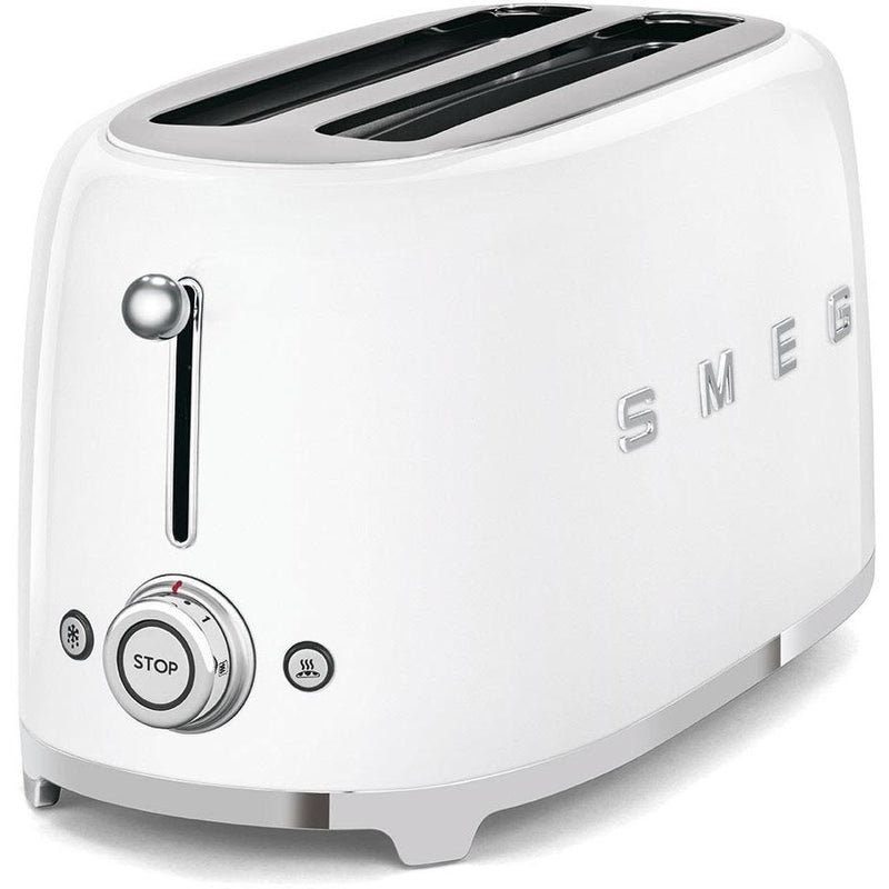 Smeg Griile - pain à levier 4 tranches TSF02WHUS - Germain Larivière