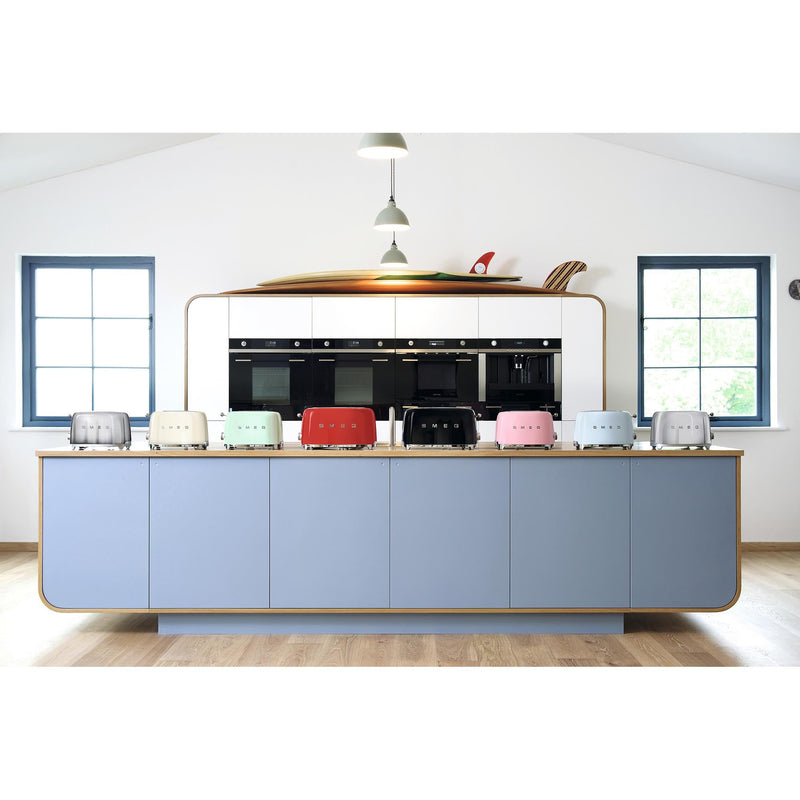 Smeg Grille - Pain à levier à 2 tranches TSF01PKUS - Germain Larivière