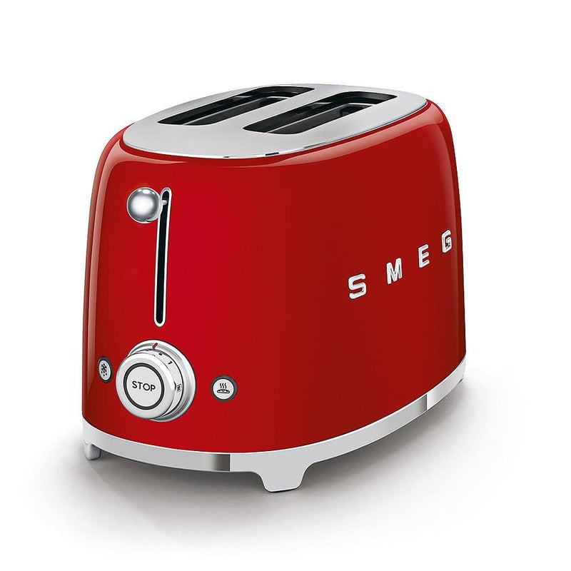 Smeg Grille - Pain à levier à 2 tranches TSF01RDUS - Germain Larivière