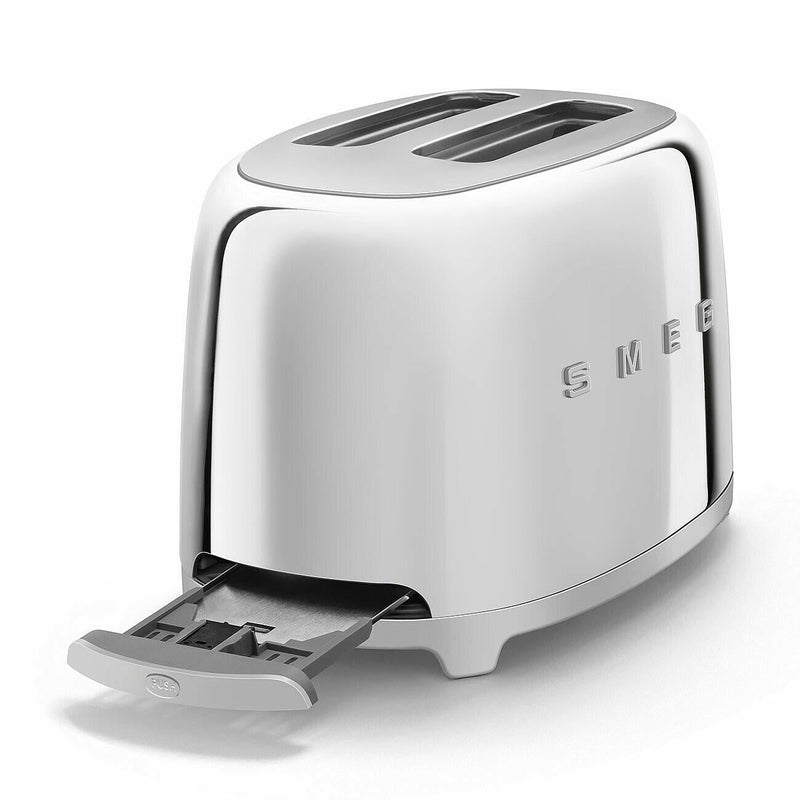 Smeg Grille - Pain à levier à 2 tranches TSF01SSUS - Germain Larivière