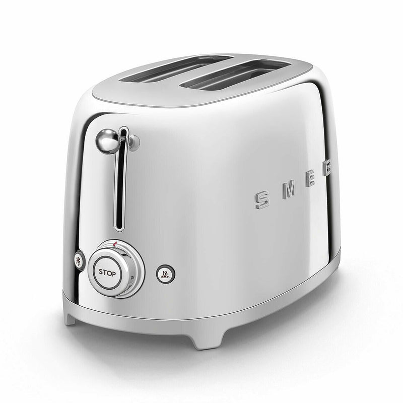 Smeg Grille - Pain à levier à 2 tranches TSF01SSUS - Germain Larivière