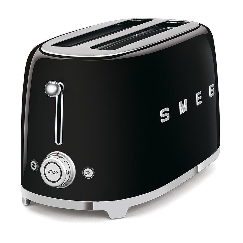 Smeg Grille - Pain à levier à 4 tranches TSF02BLUS - Germain Larivière