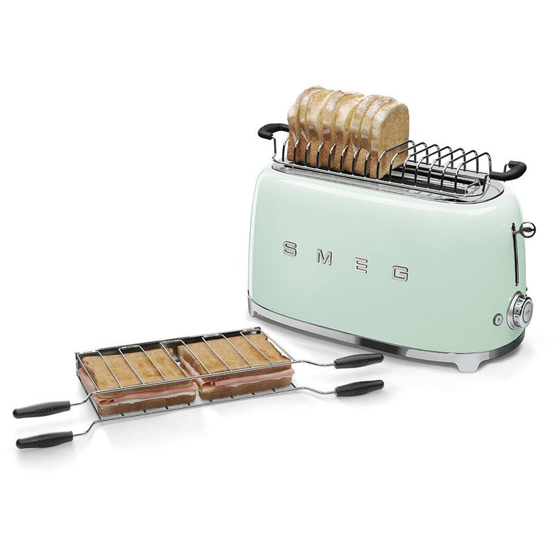 Smeg Grille - Pain à levier à 4 tranches TSF02PGUS - Germain Larivière