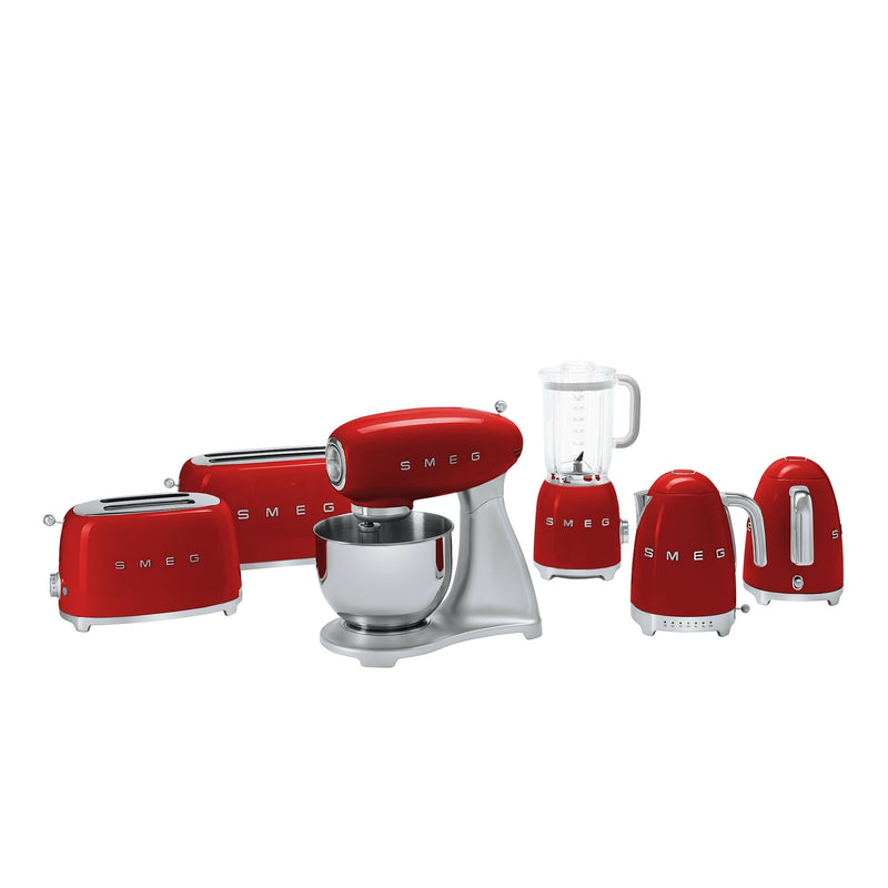 Smeg Grille - Pain à levier à 4 tranches TSF02RDUS - Germain Larivière