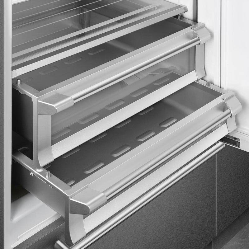 Smeg Réfrigérateur à congélateur inférieur de 36 pouces, 19,63 pi. cu. RBMU36R - Germain Larivière