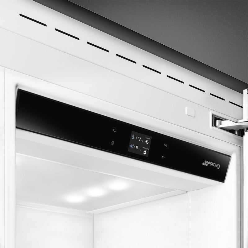 Smeg Réfrigérateur à congélateur inférieur intégré de 30 pouces, 15,54 pi. cu. RBMU30RX - Germain Larivière