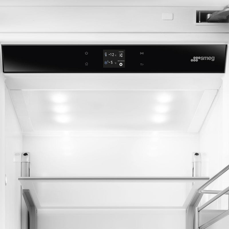 Smeg Réfrigérateur à congélateur inférieur intégré de 30 pouces, 15,54 pi. cu. RBMU30RX - Germain Larivière