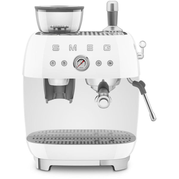 Smeg Retro - Style machine à café espresso manuelle EGF03WHUS - Germain Larivière
