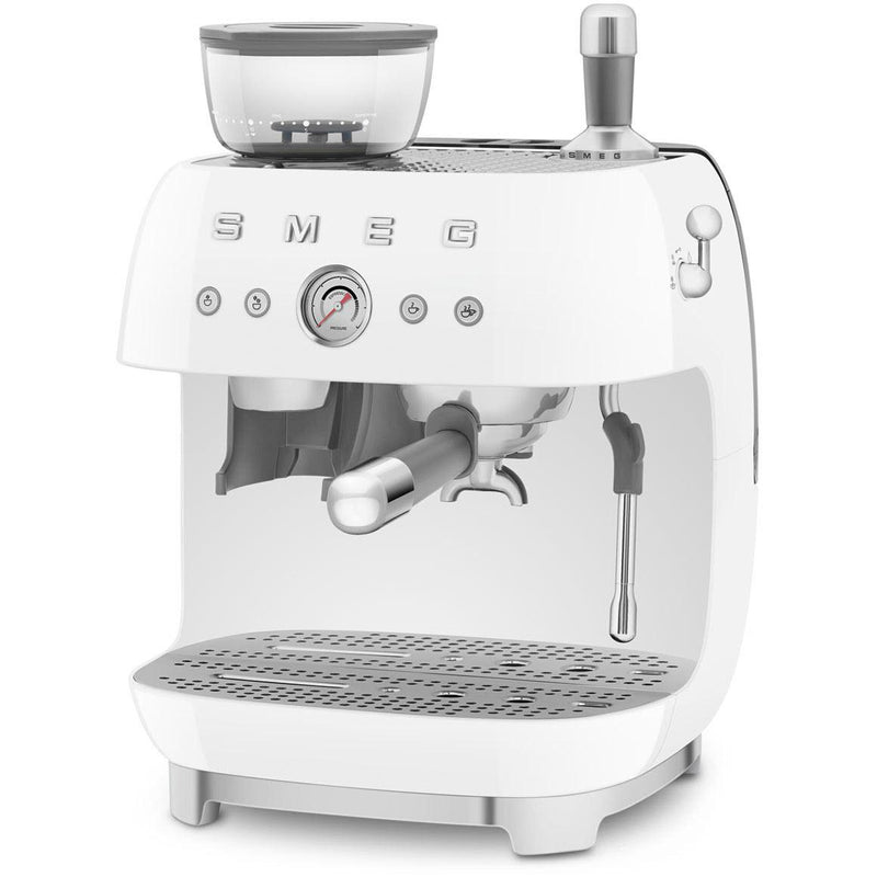 Smeg Retro - Style machine à café espresso manuelle EGF03WHUS - Germain Larivière