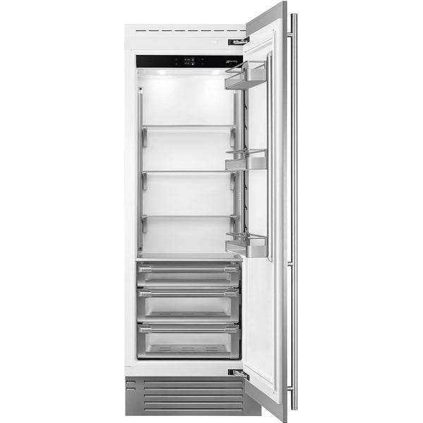 Smeg Tout réfrigérateur de 30 pouces, 17,45 pi. cu. RSDU30RX - Germain Larivière