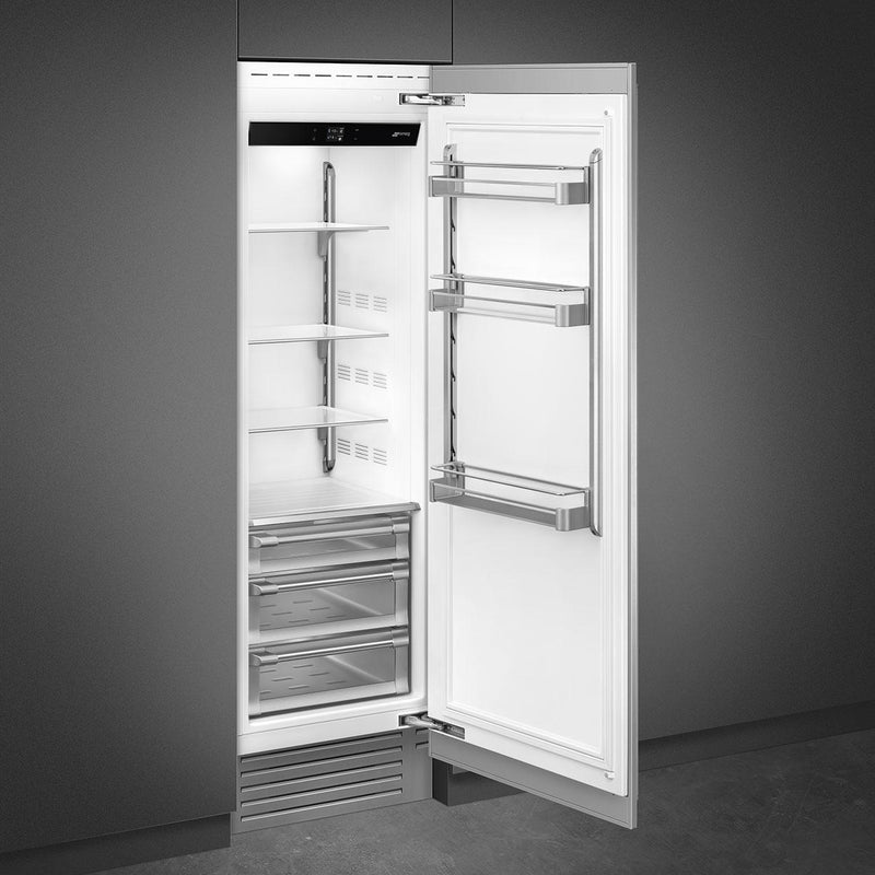 Smeg Tout réfrigérateur de 30 pouces, 17,45 pi. cu. RSDU30RX - Germain Larivière