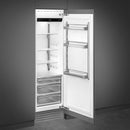 Smeg Tout réfrigérateur intégré de 30 pouces, 17,45 pi. cu. RSDU30R - Germain Larivière