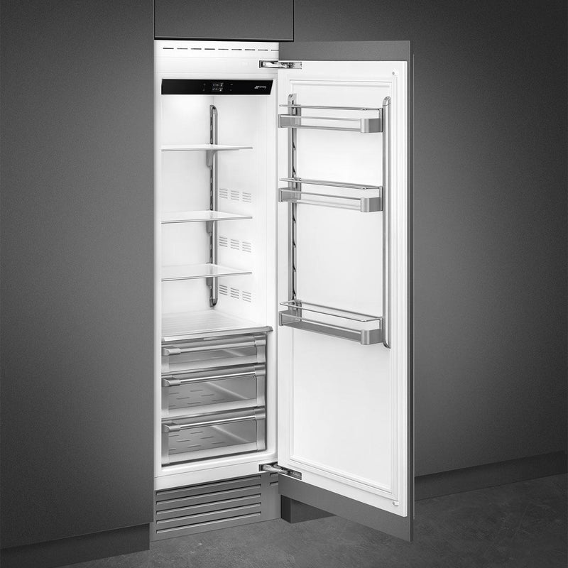 Smeg Tout réfrigérateur intégré de 30 pouces, 17,45 pi. cu. RSDU30R - Germain Larivière