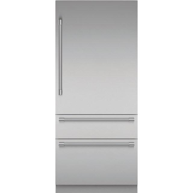 Thermador Réfrigérateur intégré à congélateur inférieur de 36 pouces, 19 pi. cu. avec Home Connect T36BB120SS - Germain Larivière