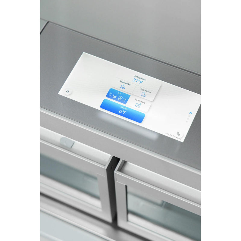 Thermador Réfrigérateur quatre portes avec porte à deux battants intégré de 36 pouces, 18,9 pi. cu. avec Home Connect T36IT100NP - Germain Larivière